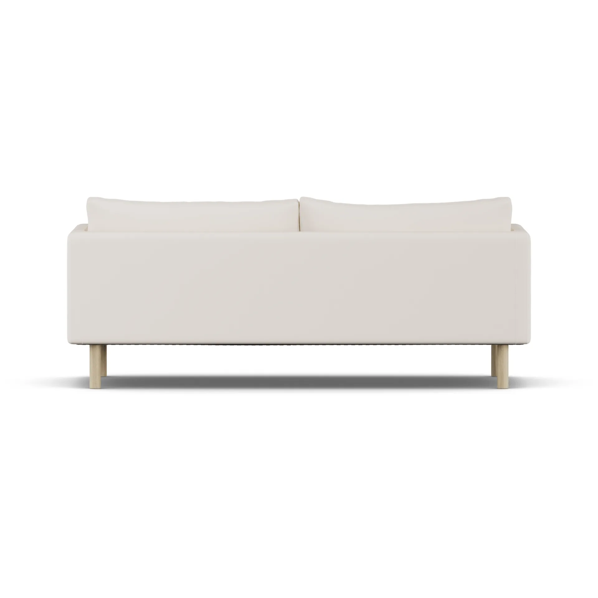 Linnevik bank, Caleido Beige 9600-witgeoliede eiken, 3-zits, zonder rok 1898