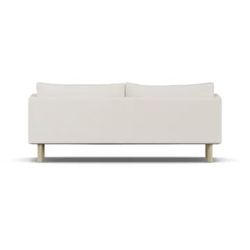 Linnevik bank - Caleido Beige 9600-witgeoliede eiken, 3-zits, zonder rok - 1898