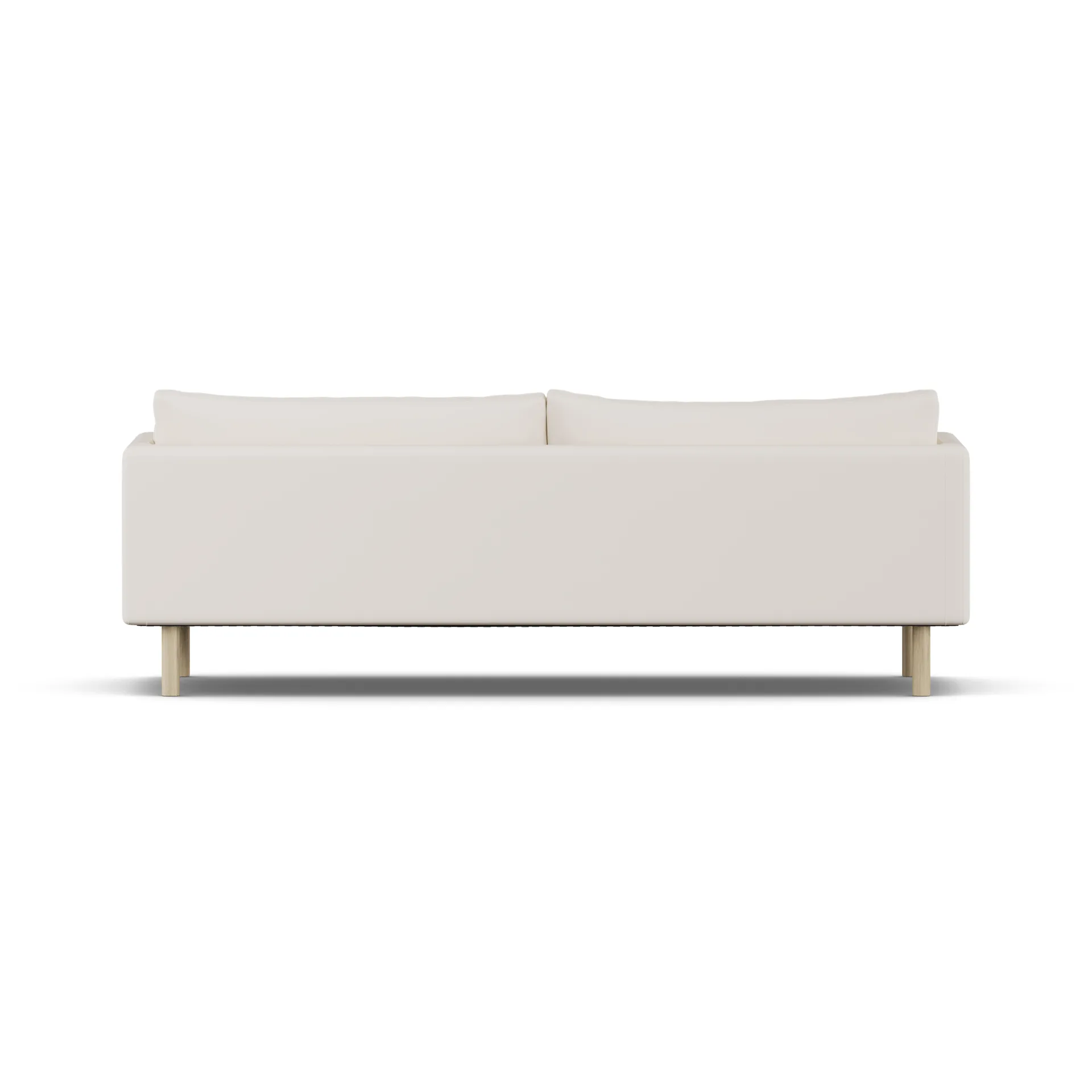 Linnevik bank, Caleido Beige 9600-witgeoliede eiken, 4-zits, zonder rok 1898