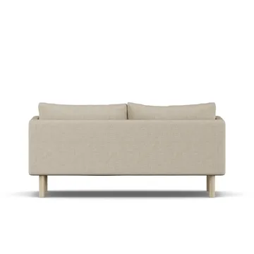 Linnevik sofa - Bern Beige 0341-witgeoliede eiken, 2-zits - 1898