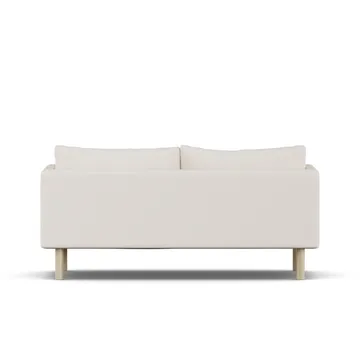 Linnevik sofa - Caleido Beige 9600-witgeoliede eiken, 2-zits - 1898