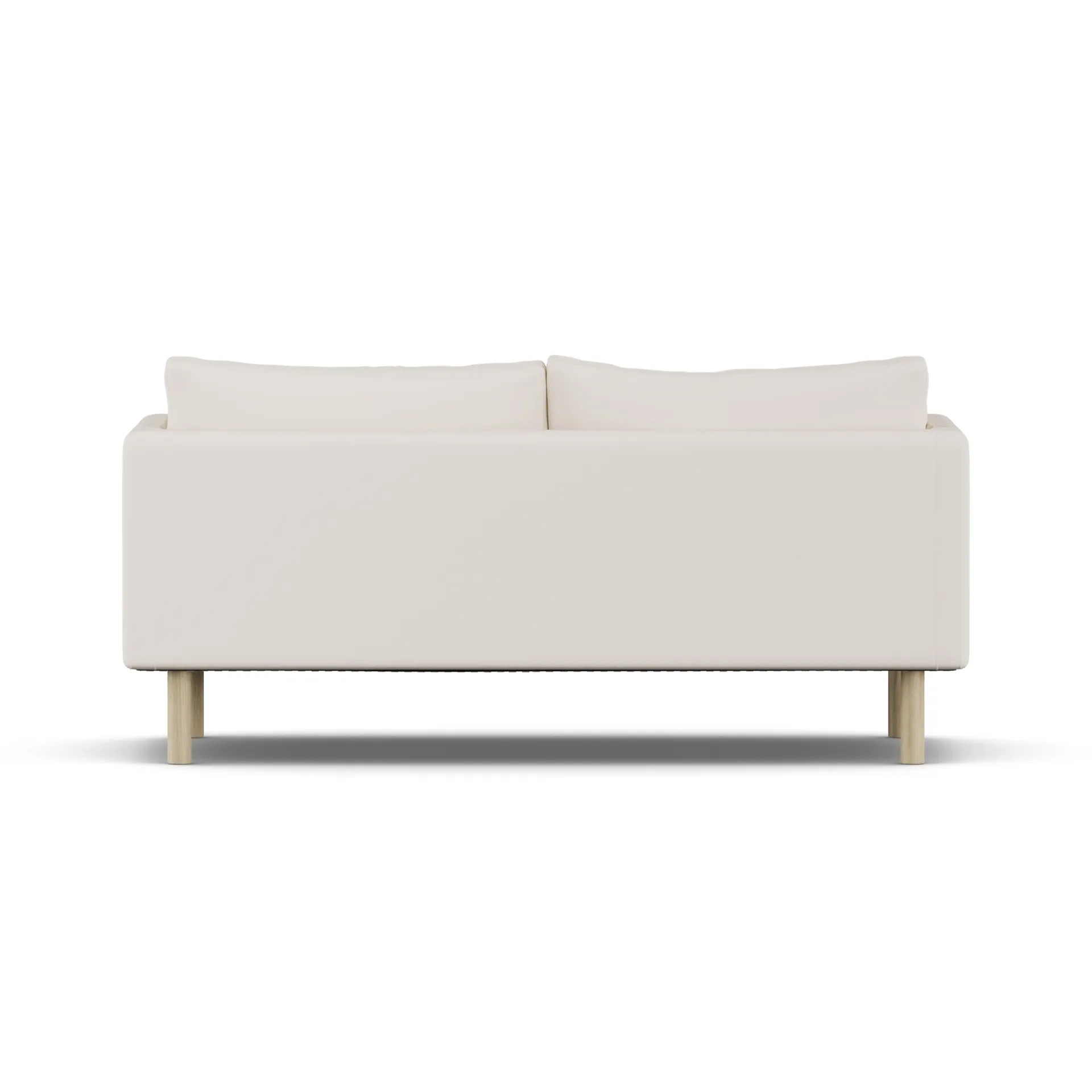Linnevik sofa, Caleido Beige 9600-witgeoliede eiken, 2-zits 1898