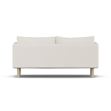 Linnevik sofa - Caleido Beige 9600-witgeoliede eiken, 2-zits - 1898