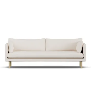 Linnevik sofa - Caleido Beige 9600-witgeoliede eiken, 4-zits - 1898
