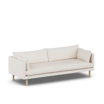 Linnevik sofa - Caleido Beige 9600-witgeoliede eiken, 4-zits - 1898