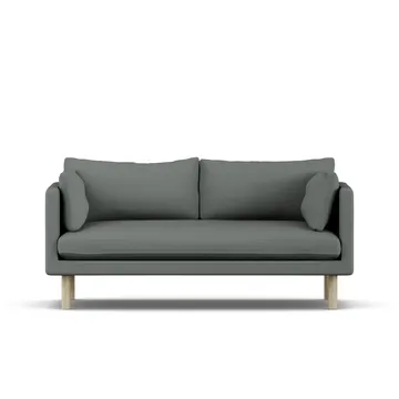 Linnevik sofa - Caleido Grey 1240-witgeoliede eiken, 2-zits - 1898