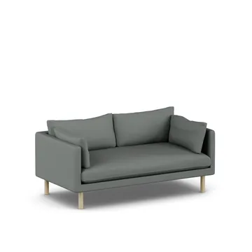 Linnevik sofa - Caleido Grey 1240-witgeoliede eiken, 2-zits - 1898