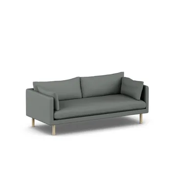 Linnevik sofa - Caleido Grey 1240-witgeoliede eiken, 3-zits - 1898