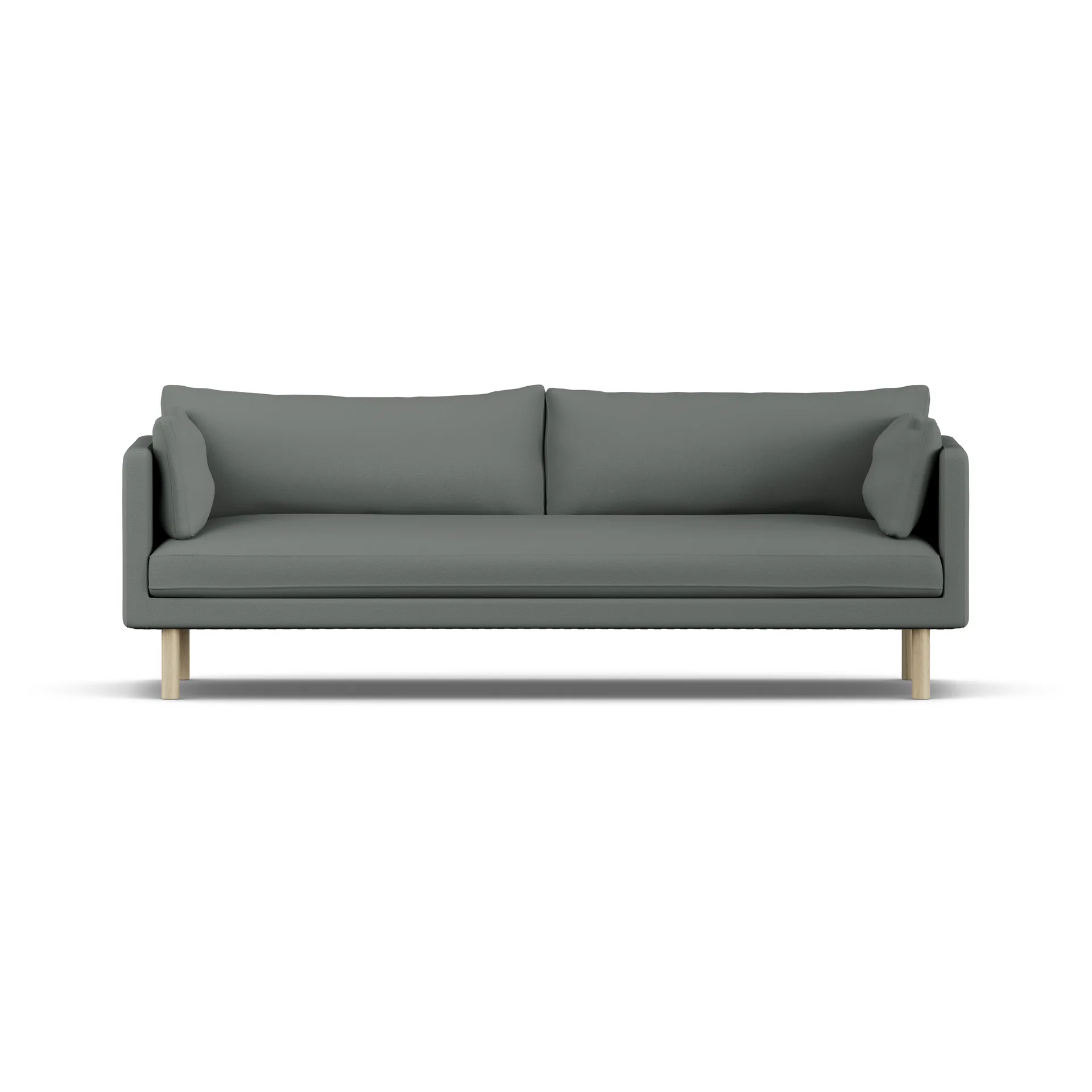Linnevik sofa, Caleido Grey 1240-witgeoliede eiken, 4-zits 1898