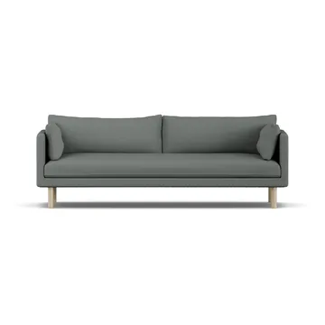 Linnevik sofa - Caleido Grey 1240-witgeoliede eiken, 4-zits - 1898