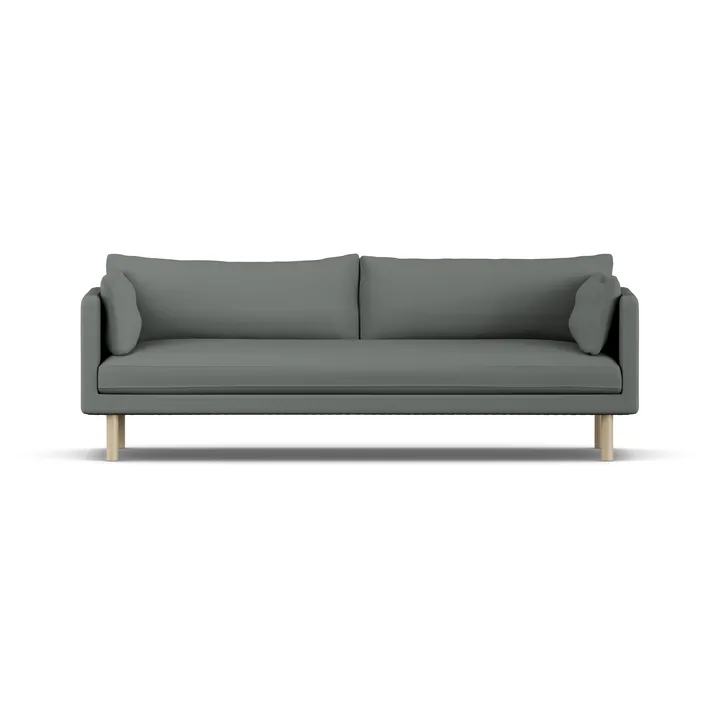 Linnevik sofa - Caleido Grey 1240-witgeoliede eiken, 4-zits - 1898