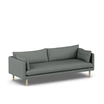 Linnevik sofa - Caleido Grey 1240-witgeoliede eiken, 4-zits - 1898
