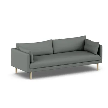 Linnevik sofa - Caleido Grey 1240-witgeoliede eiken, 4-zits - 1898