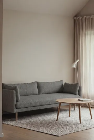 Linnevik sofa - Caleido Grey 1240-witgeoliede eiken, 4-zits - 1898