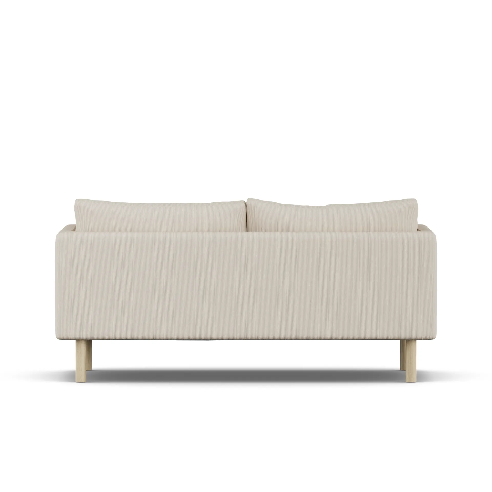 Linnevik sofa, Jump Beige 1956-witgeoliede eiken, 2-zits 1898