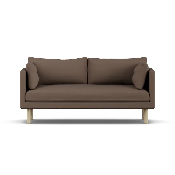 Linnevik sofa - Jump Brown 1955 1955-witgeoliede eiken, 2-zits - 1898