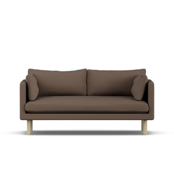 Linnevik sofa - Jump Brown 1955 1955-witgeoliede eiken, 2-zits - 1898