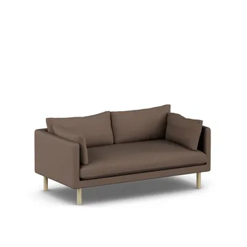Linnevik sofa - Jump Brown 1955 1955-witgeoliede eiken, 2-zits - 1898