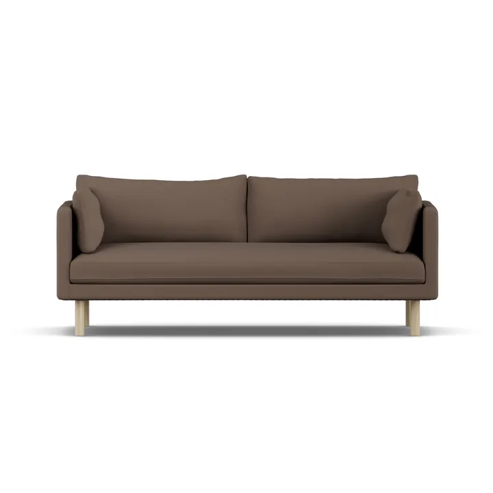 Linnevik sofa - Jump Brown 1955 1955-witgeoliede eiken, 3-zits - 1898