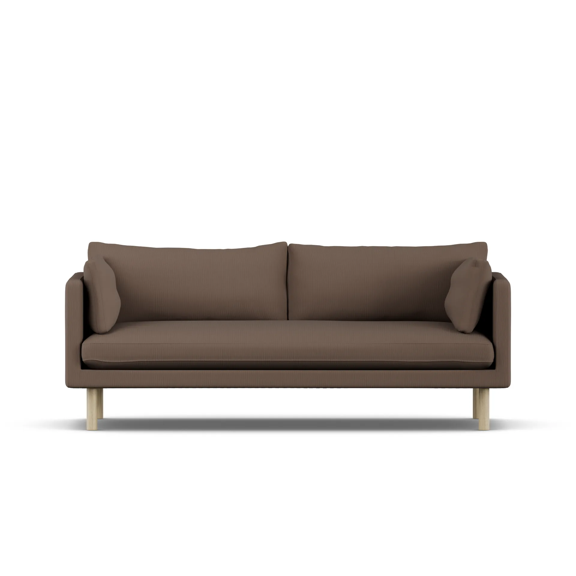 Linnevik sofa, Jump Brown 1955 1955-witgeoliede eiken, 3-zits 1898