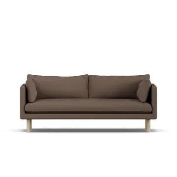 Linnevik sofa - Jump Brown 1955 1955-witgeoliede eiken, 3-zits - 1898
