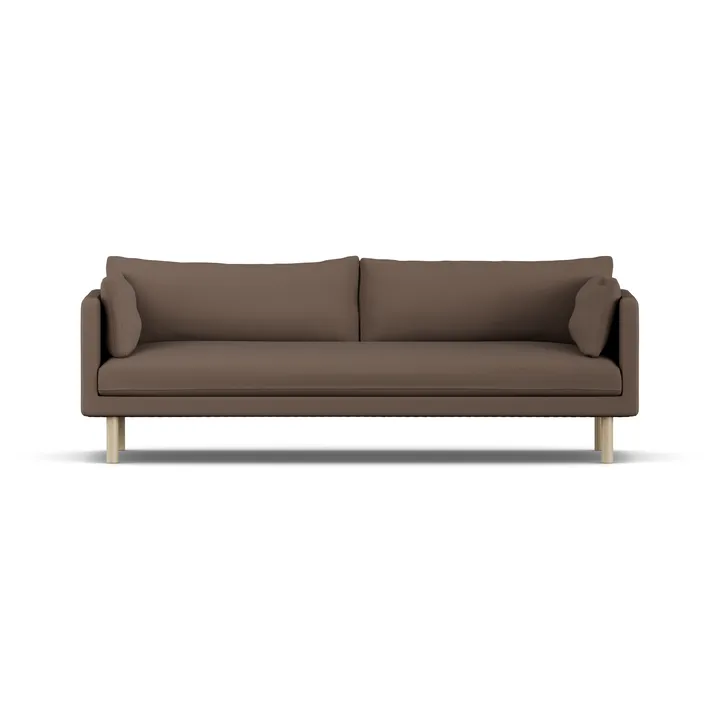 Linnevik sofa - Jump Brown 1955 1955-witgeoliede eiken, 4-zits - 1898