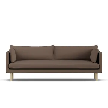 Linnevik sofa - Jump Brown 1955 1955-witgeoliede eiken, 4-zits - 1898