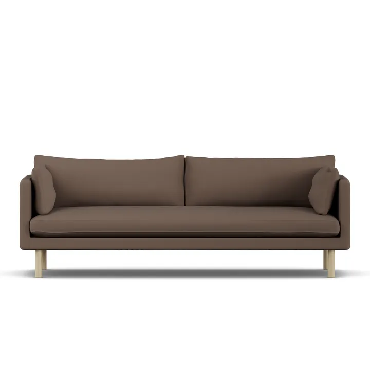 Linnevik sofa - Jump Brown 1955 1955-witgeoliede eiken, 4-zits - 1898