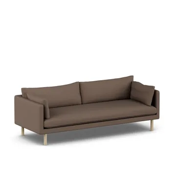 Linnevik sofa - Jump Brown 1955 1955-witgeoliede eiken, 4-zits - 1898