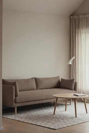 Linnevik sofa - Jump Brown 1955 1955-witgeoliede eiken, 4-zits - 1898