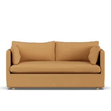 Linnevik sofa - Jump Honey 1959-witgeoliede eiken, 2-zits, met rok - 1898