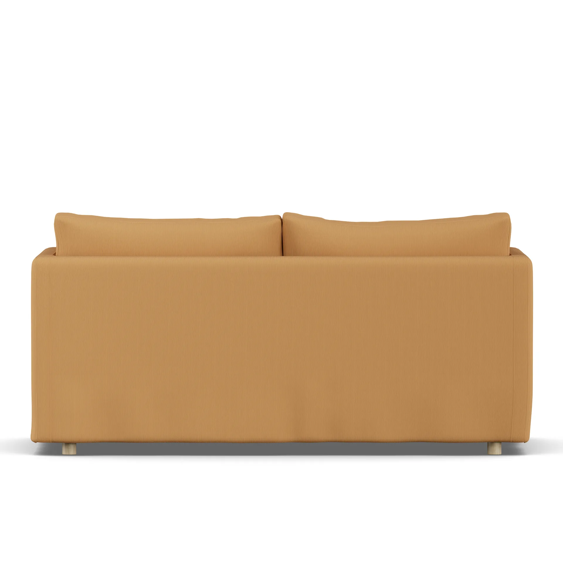 Linnevik sofa, Jump Honey 1959-witgeoliede eiken, 2-zits, met rok 1898