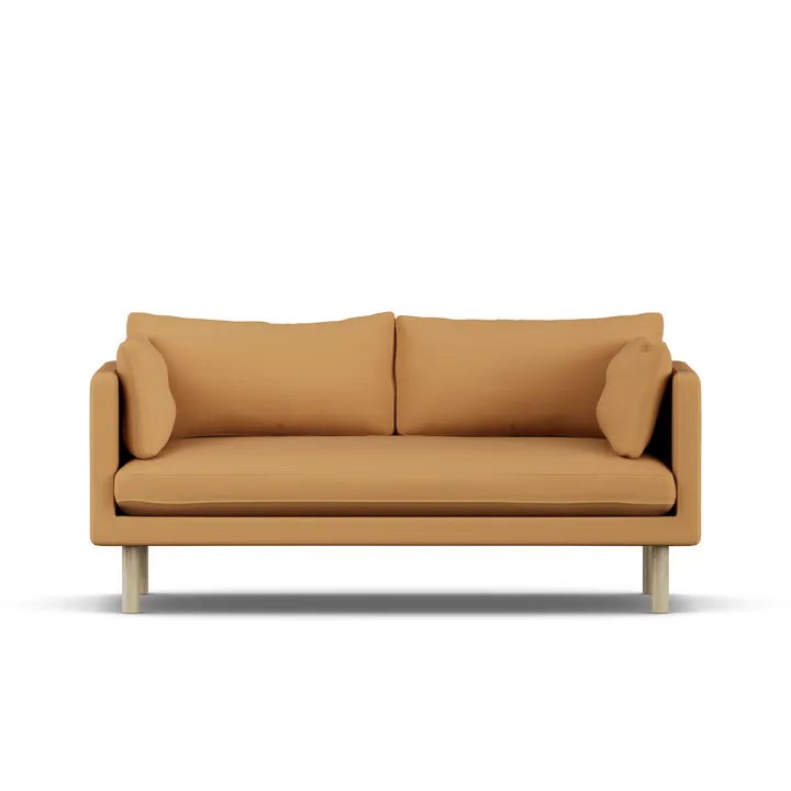 Linnevik sofa - Jump Honey 1959-witgeoliede eiken, 2-zits - 1898
