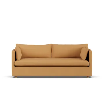 Linnevik sofa - Jump Honey 1959-witgeoliede eiken, 3-zits, met rok - 1898