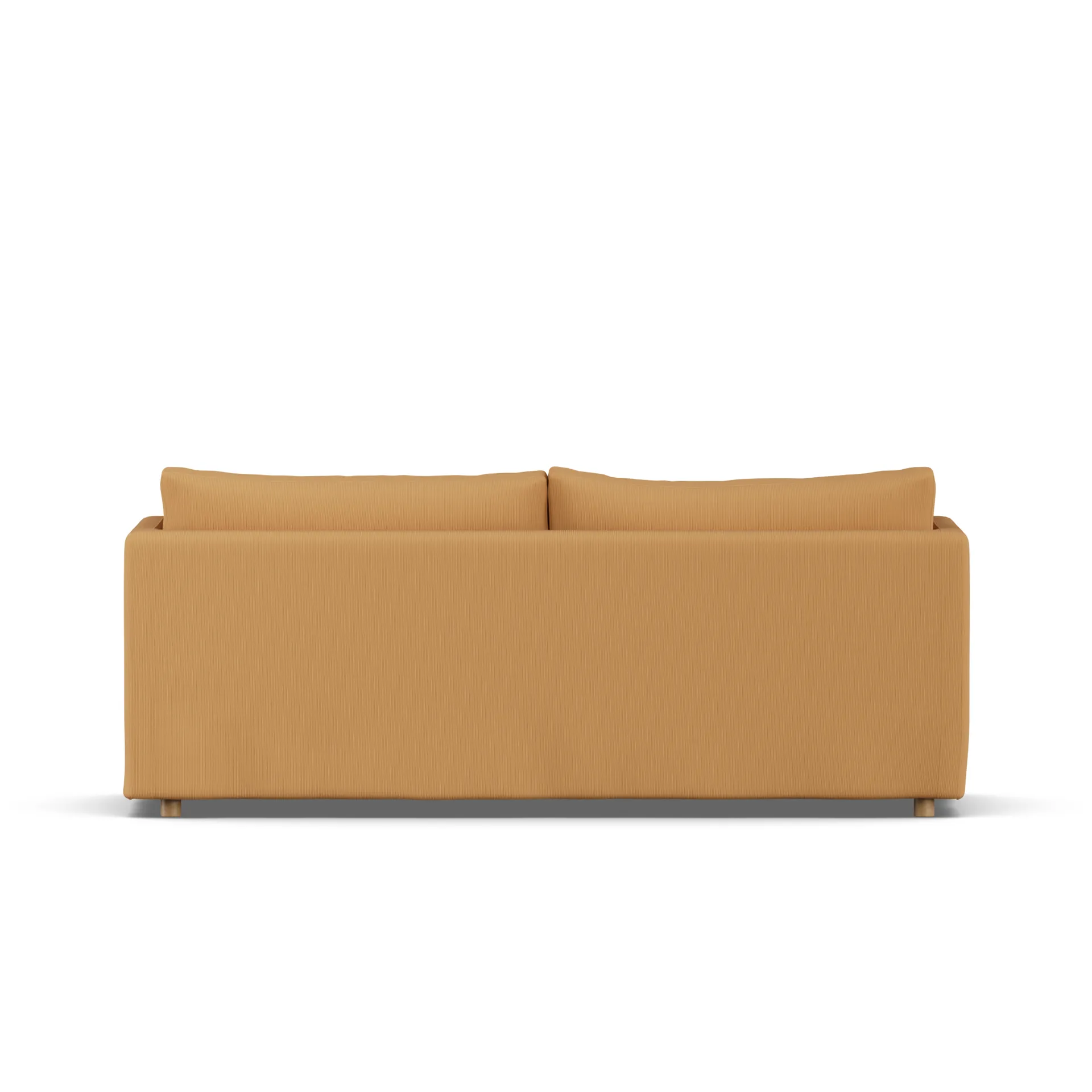 Linnevik sofa, Jump Honey 1959-witgeoliede eiken, 3-zits, met rok 1898