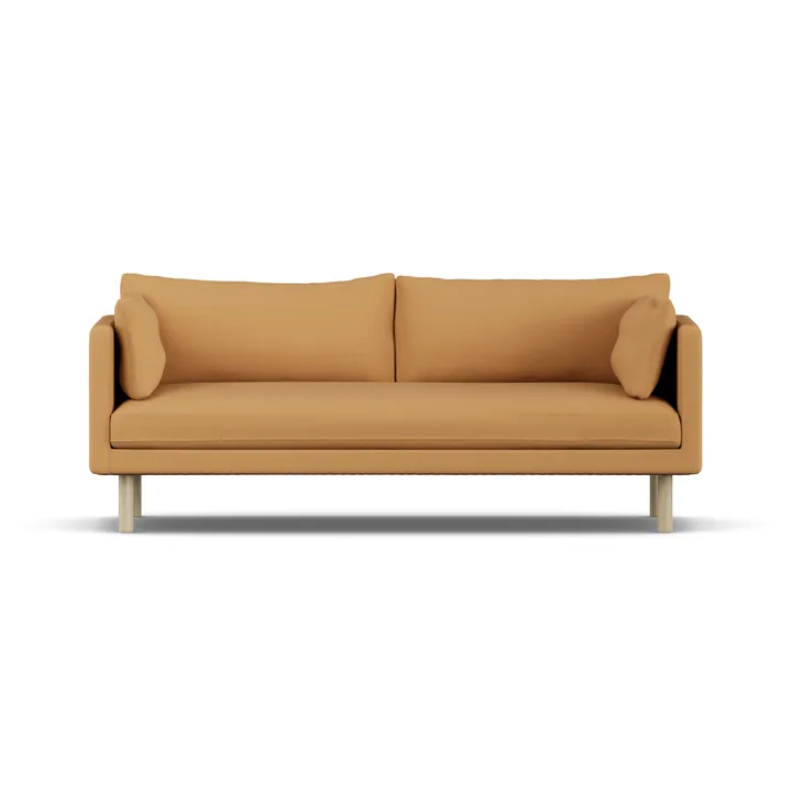 Linnevik sofa - Jump Honey 1959-witgeoliede eiken, 3-zits - 1898