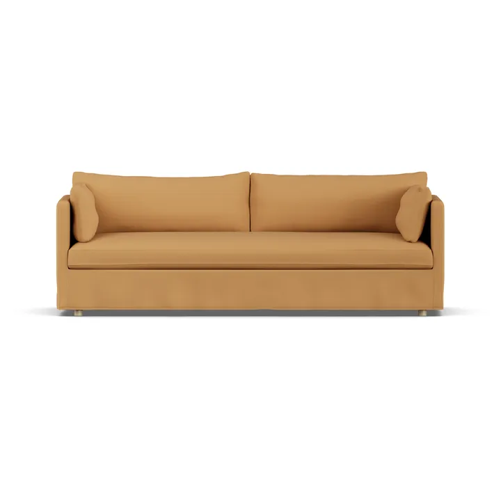 Linnevik sofa - Jump honey 1959-witgeoliede eiken, 4-zits, met rok - 1898