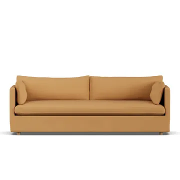 Linnevik sofa - Jump honey 1959-witgeoliede eiken, 4-zits, met rok - 1898