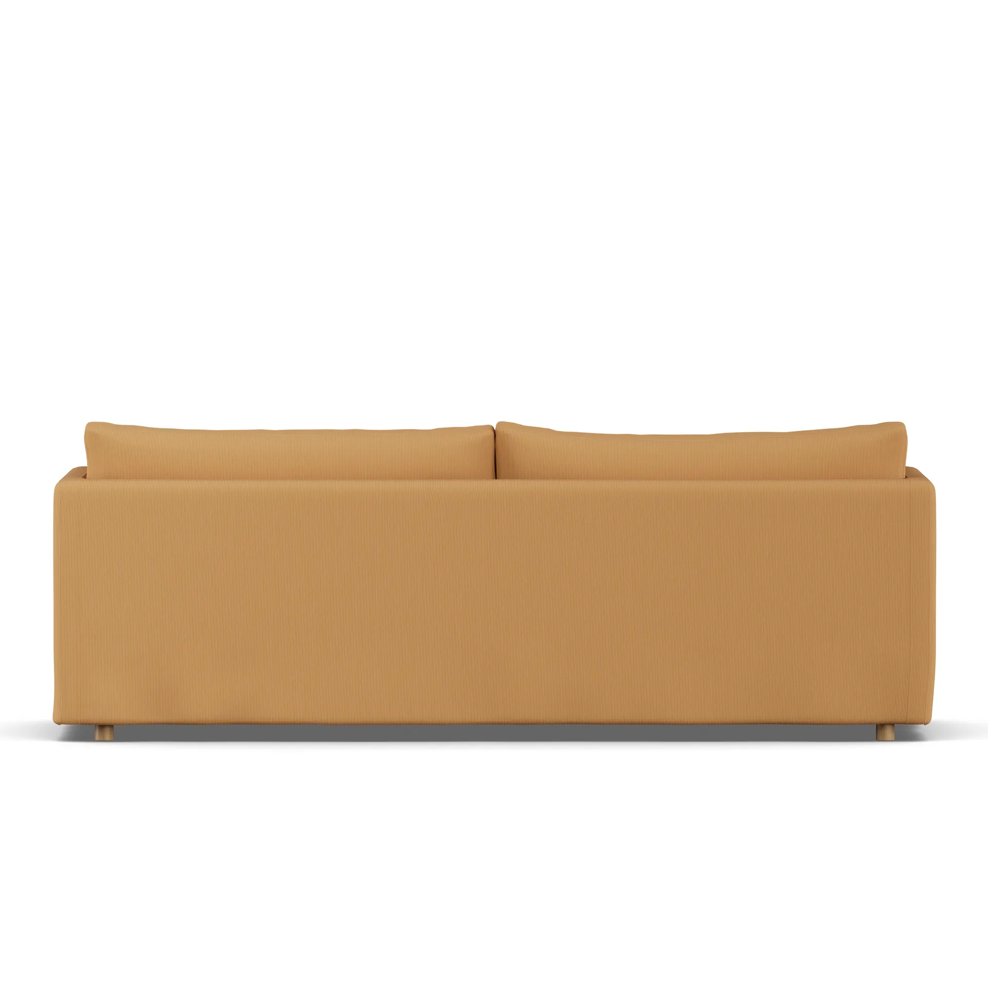 Linnevik sofa, Jump honey 1959-witgeoliede eiken, 4-zits, met rok 1898