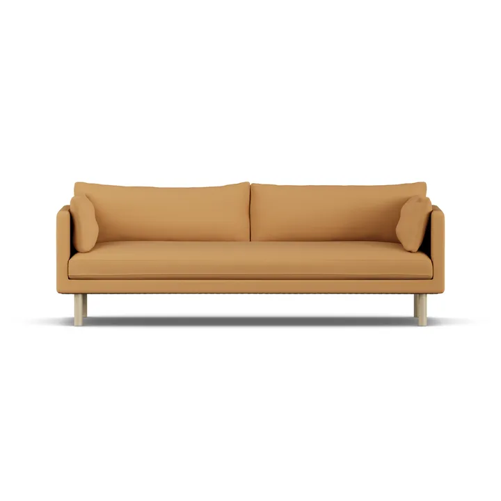 Linnevik sofa - Jump Honey 1959-witgeoliede eiken, 4-zits - 1898