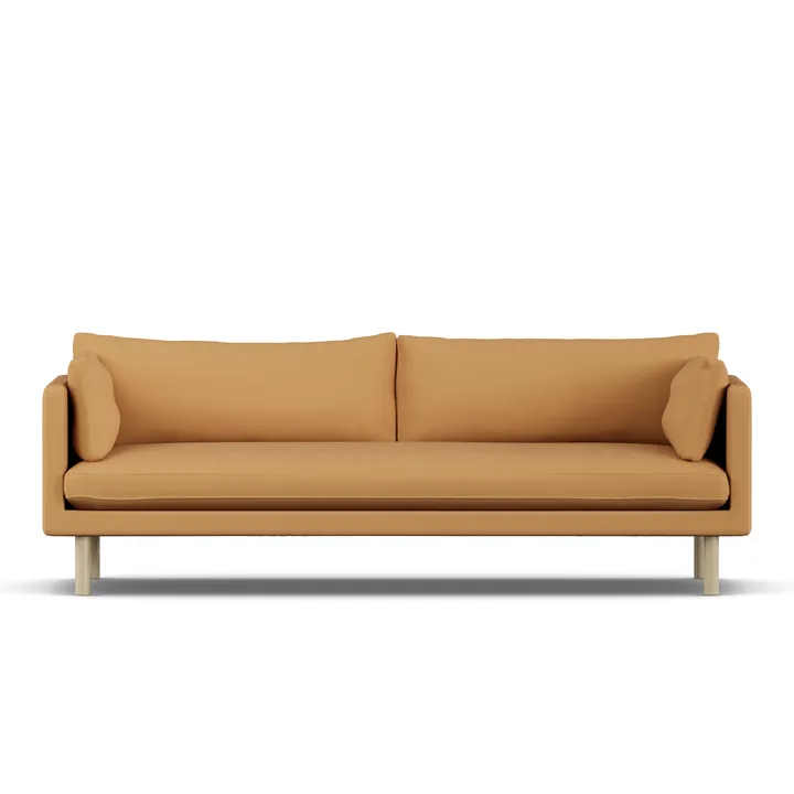 Linnevik sofa - Jump Honey 1959-witgeoliede eiken, 4-zits - 1898