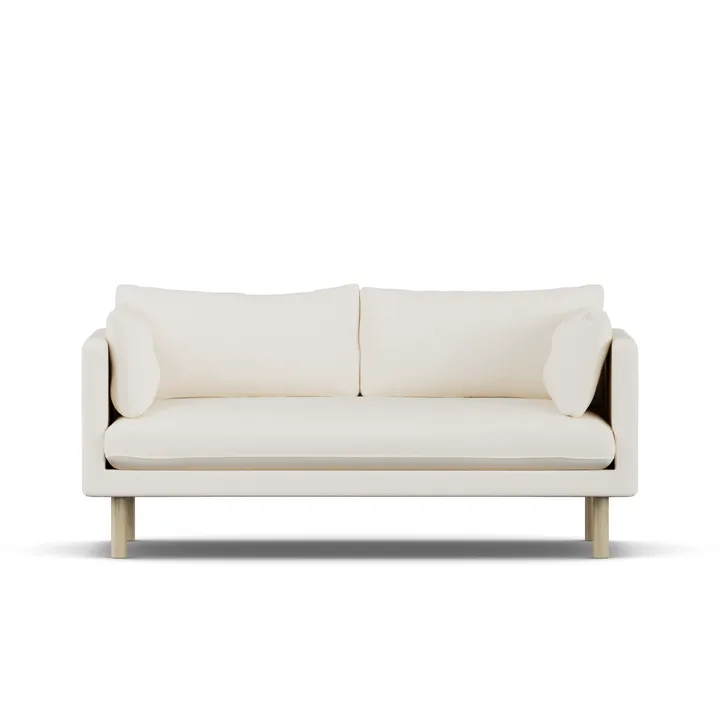 Linnevik sofa - Jump Off White 1954-witgeoliede eiken, 2-zits - 1898