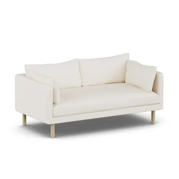 Linnevik sofa - Jump Off White 1954-witgeoliede eiken, 2-zits - 1898