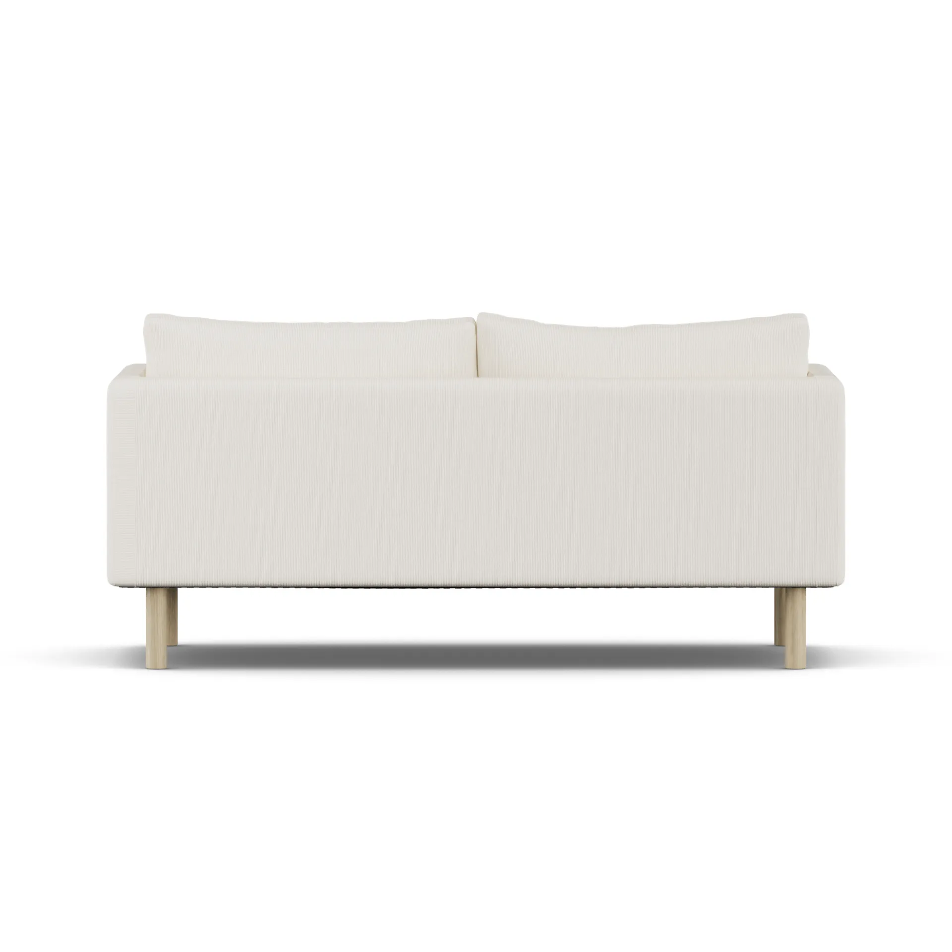 Linnevik sofa, Jump Off White 1954-witgeoliede eiken, 2-zits 1898