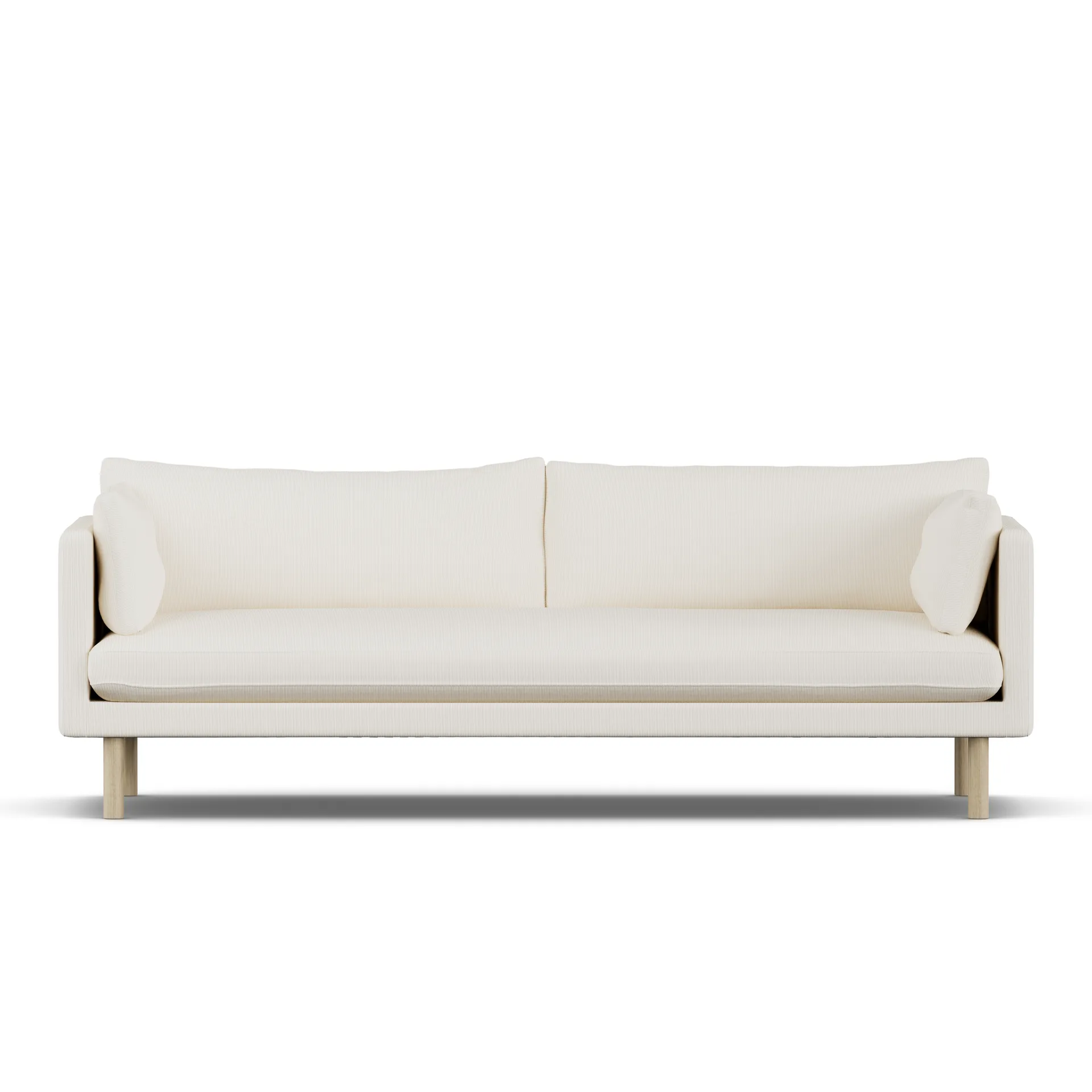 Linnevik sofa, Jump Off White 1954-witgeoliede eiken, 4-zits 1898