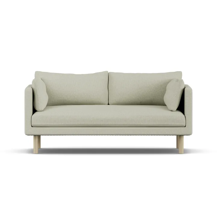 Linnevik sofa - Luiza Beige 3981-witgeoliede eiken, 2-zits - 1898