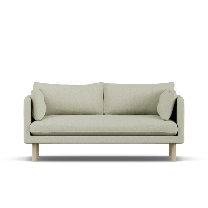 Linnevik sofa - Luiza Beige 3981-witgeoliede eiken, 2-zits - 1898