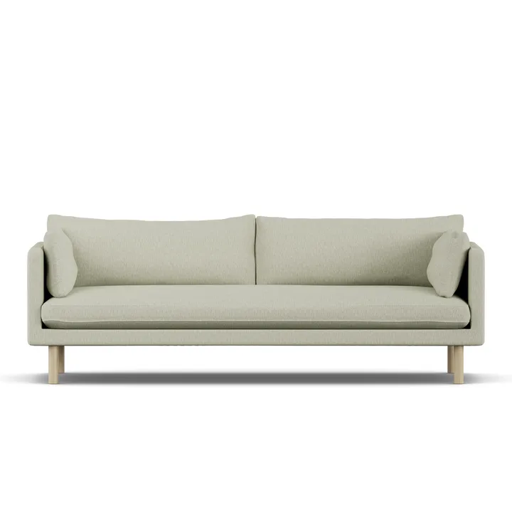 Linnevik sofa - Luiza Beige 3981-witgeoliede eiken, 4-zits - 1898