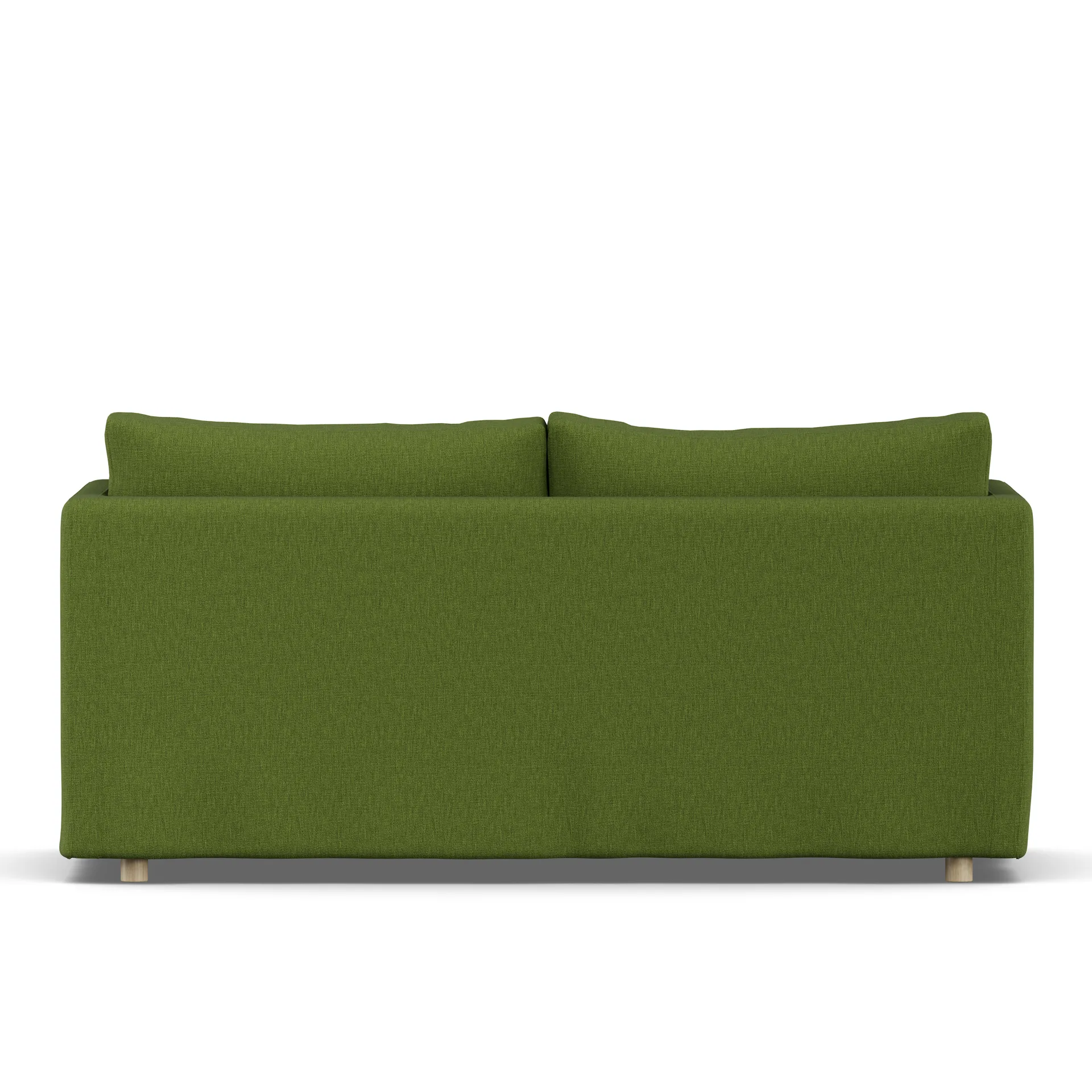 Linnevik sofa, Luiza Green 3975-witgeoliede eiken, 2-zits, met rok 1898