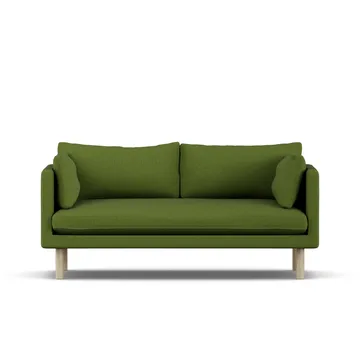 Linnevik sofa - Luiza Green 3975-witgeoliede eiken, 2-zits - 1898